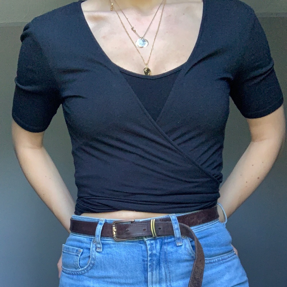 Wrap t-shirt
